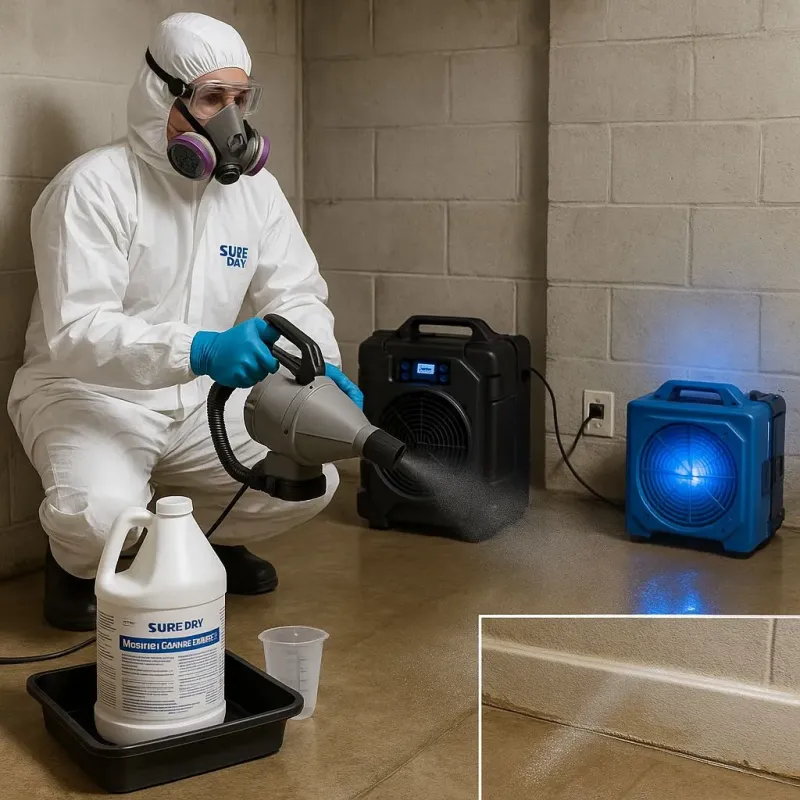 Sanitization and Odor Removal process in Fayetteville, PA