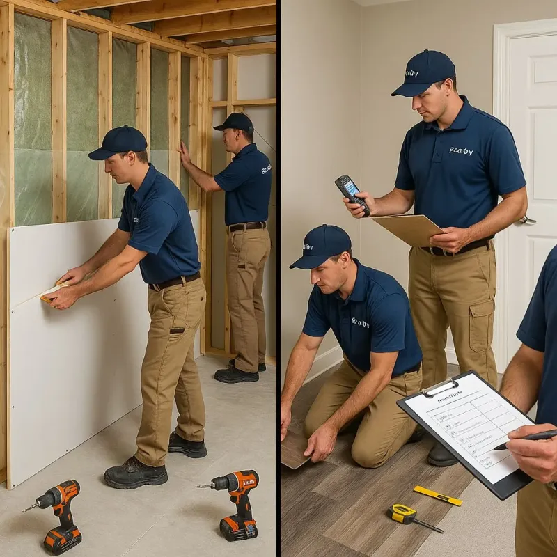 Repairs and Reconstruction process in Fayetteville, PA