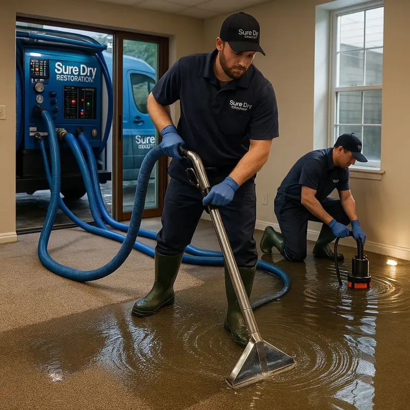 Water Extraction and Removal process in Fayetteville, PA